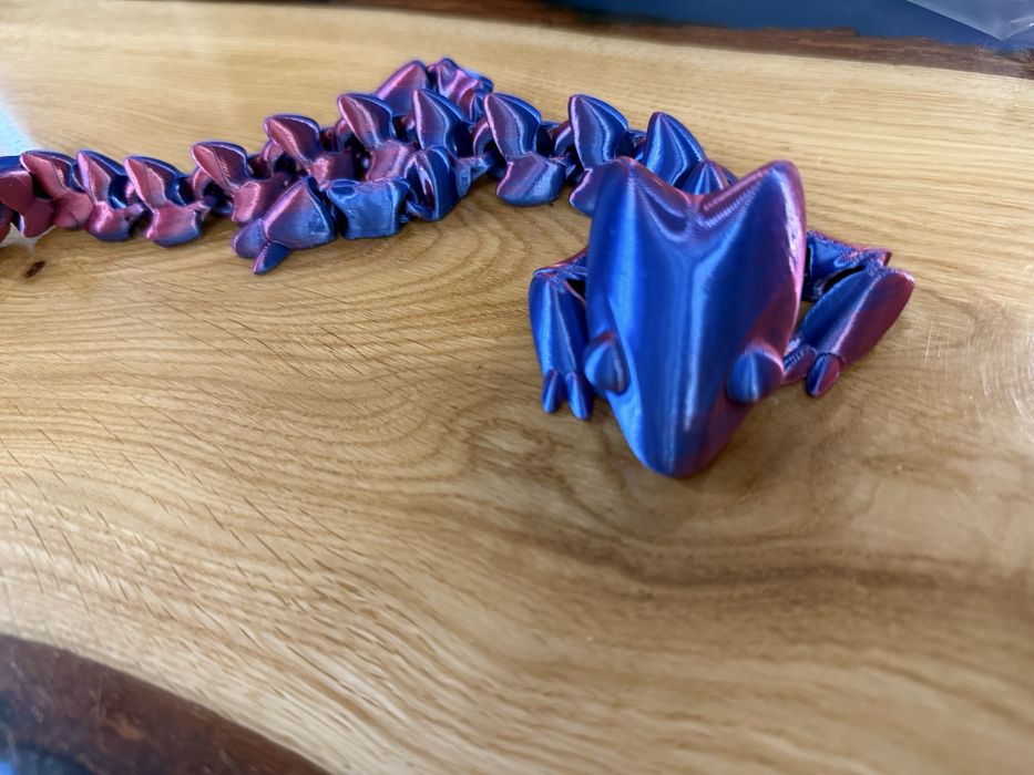 Рухома фігурка Дракон. Відео