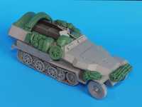 Elementy żywiczne sd kfz 251 1:35 modelarstwo dragon italeri tamiya