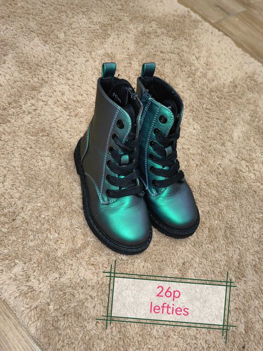 Зимові чоботи Zara 28 для дівчинки чобітки дутіки черевички