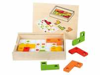 Playtive zabawka edukacyjna Figury geometryczne MONTESSORI 28 el 3+