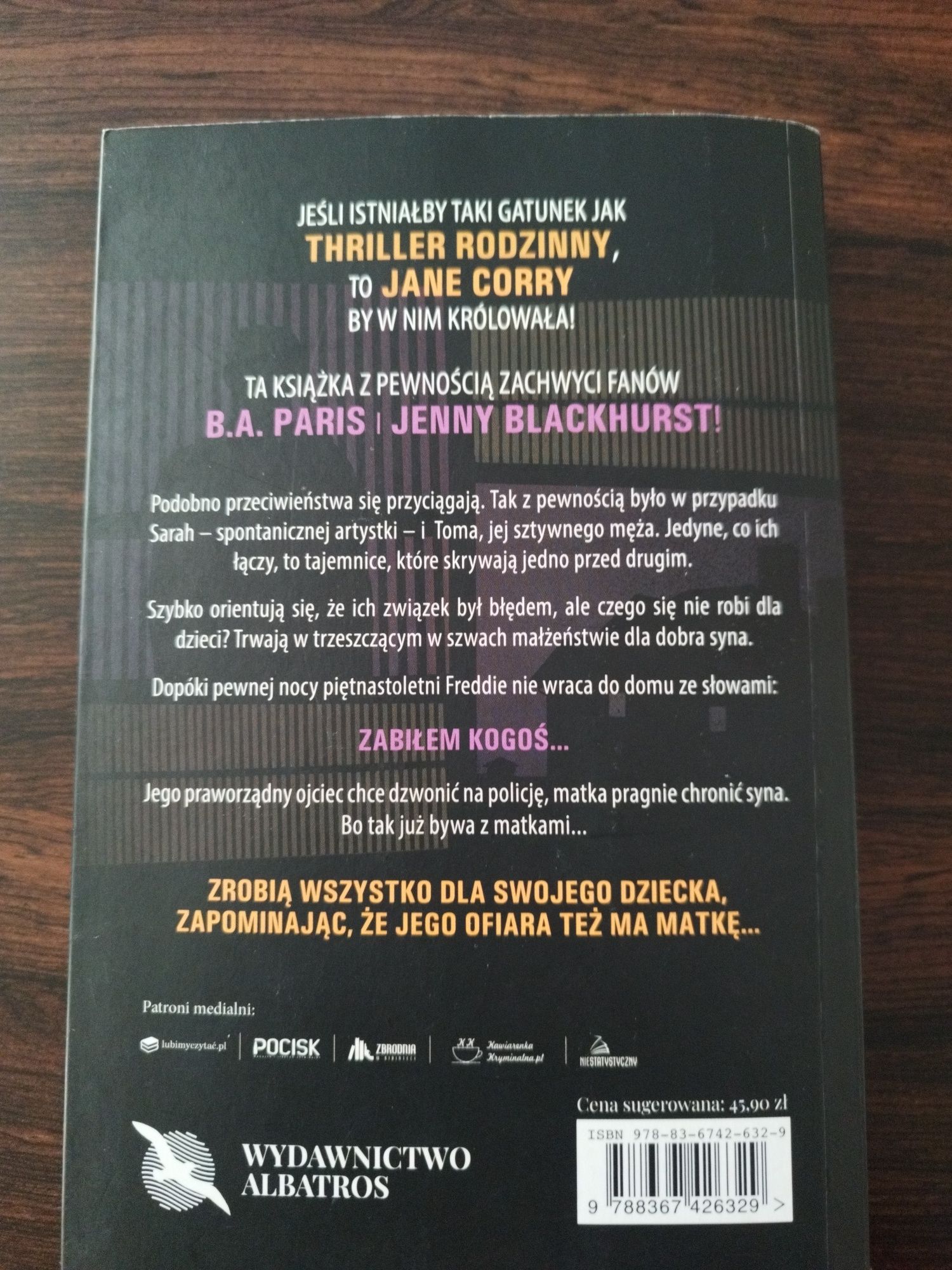 Wszystkie nasze kłamstwa Jane Corry