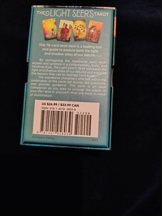 Карты таро "Светлого провидца" оригинал, автор  Chris -Anne, производс