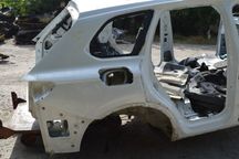 Четверть крыло задняя правая VW Touareg 18- (01) белая 760809240A