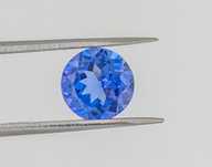 Naturalny Tanzanit 1.65 CT  idealny na pierścionek zaręczynowy