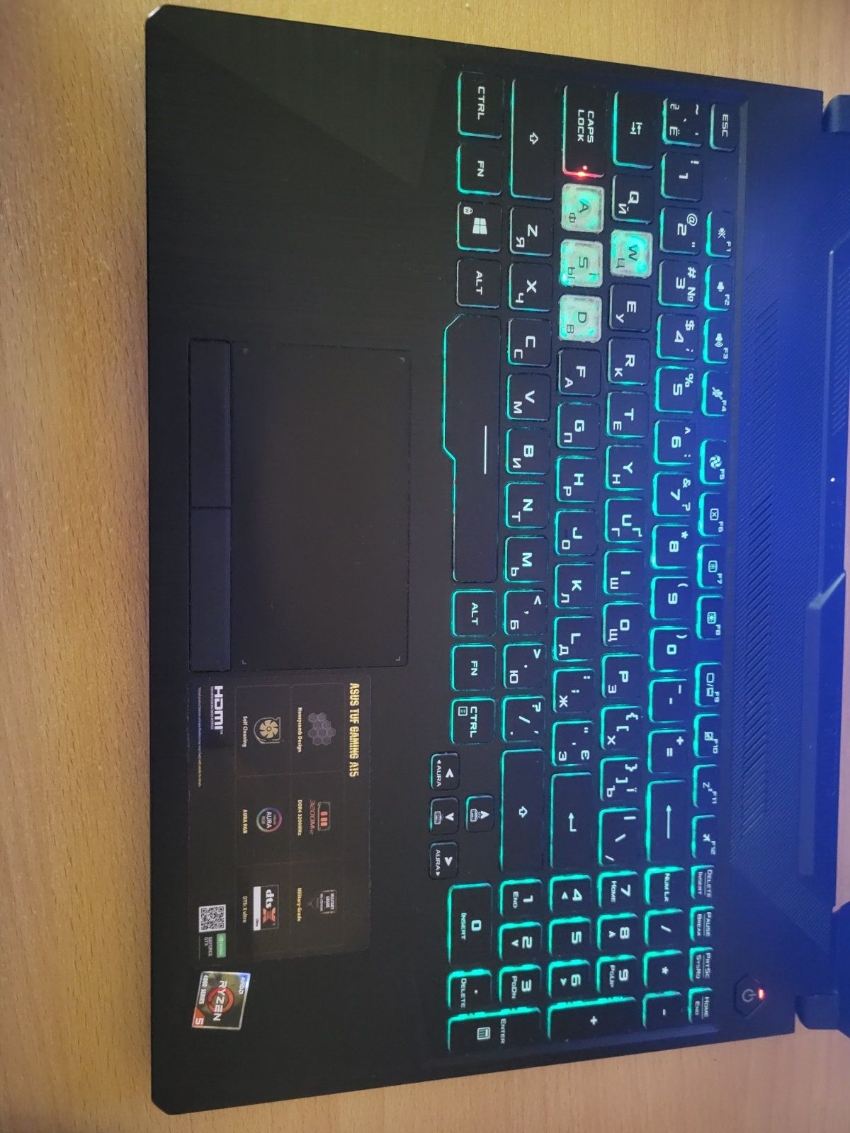 Asus TUF A15 Ryzen 5 + GTX 1650 16ГБ Windows Ліцензія Працює як новий!