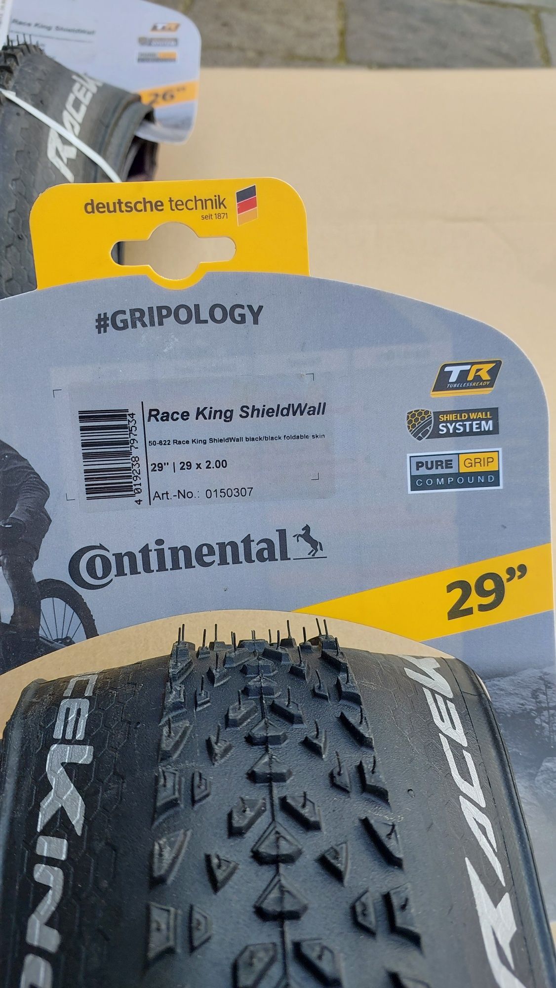 Покрышка Continental Race King ShieldWall 29"-26"