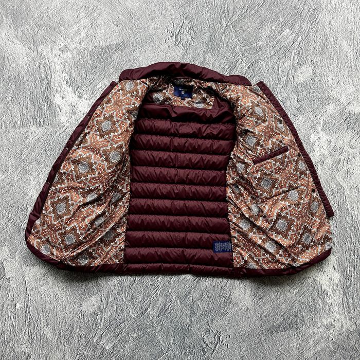 GANT Women’s Down Jacket – Burgundy Quilted Outerwear RRP - 550$
