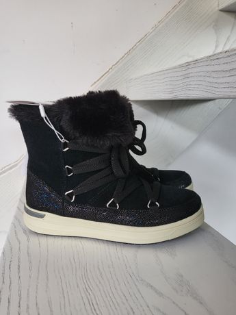 Nowe buty botki zimowe ocieplane dziewczęce geox 32