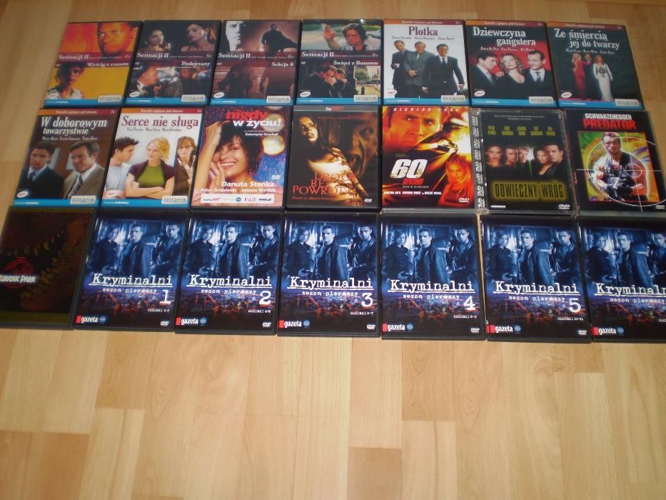 45 Filmów - filmy kolekcja klasyki DVD polski lektor napisy polskie