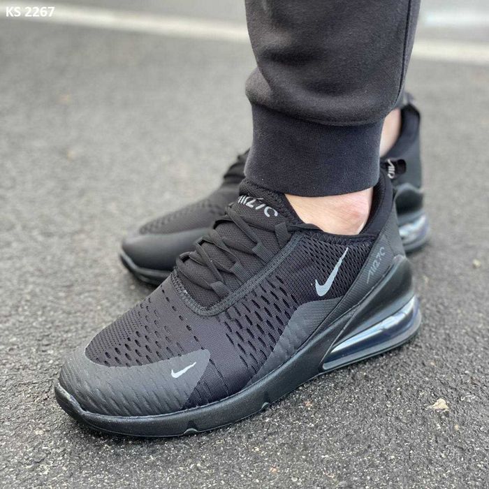 Кросівки Nike Air Max 270 Total Black. Арт: KS 2267