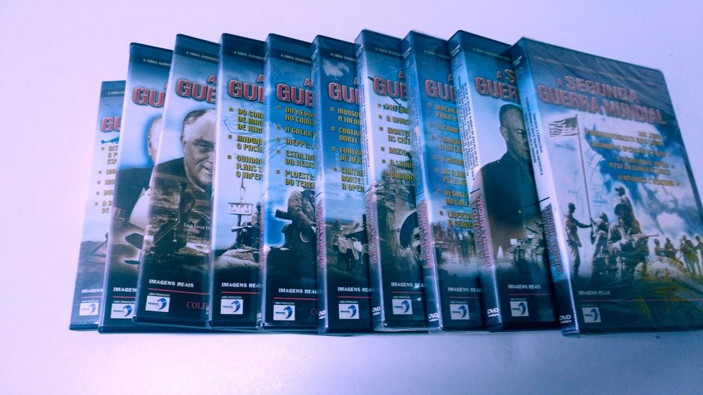 10 DVDs 2° Guerra Mundial