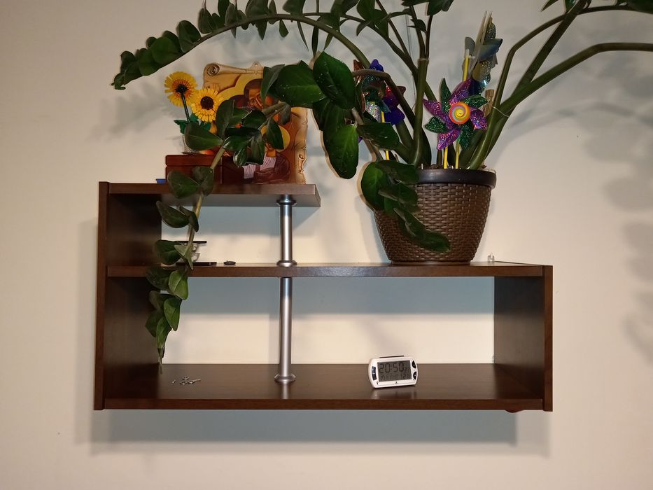 Regał wiszący wenge