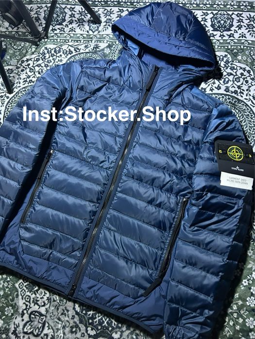 Stone island мікропуховик s-m