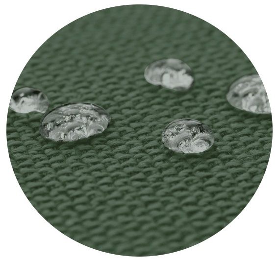 Poduszka ogrodowa 112x113 cm na krzesło wiszące bocianie gniazdo zielo