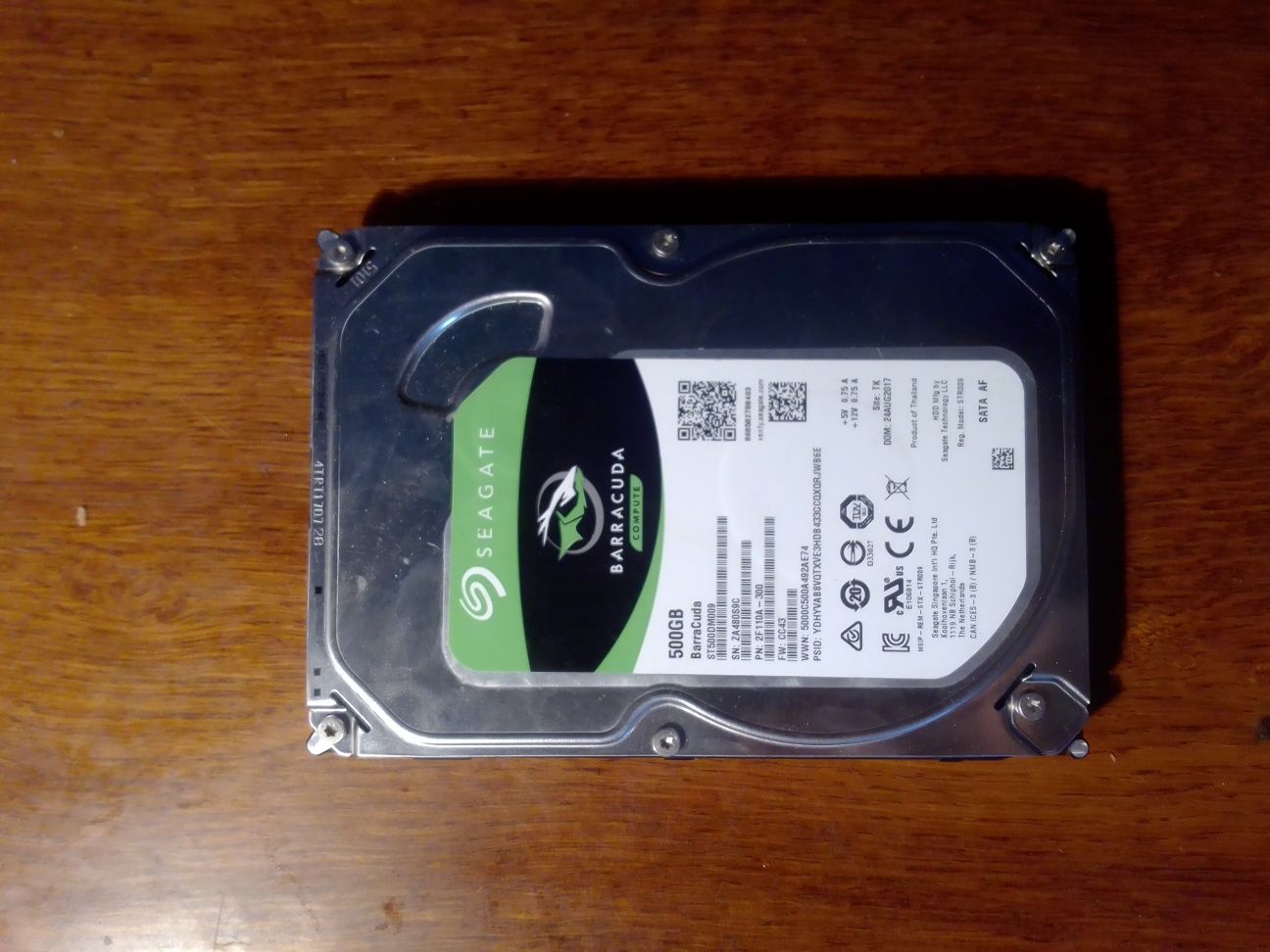 Жорсткий диск 2.5" 500GB