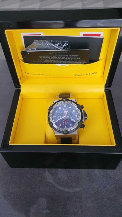 Zegarek Swiss Military Conger 2217 kwarcowy męski szafir