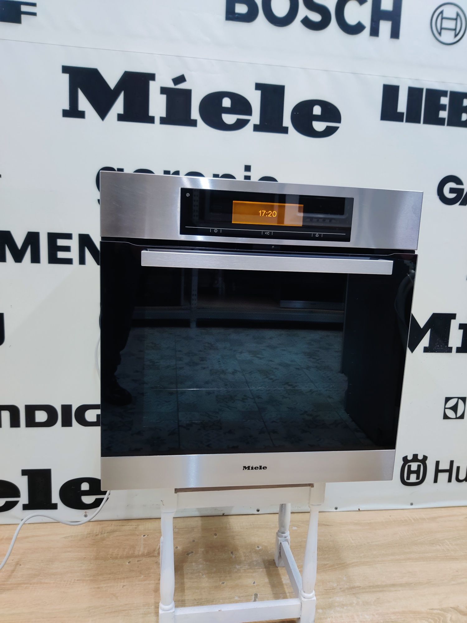 ТОПОВЫЙ Духовой шкаф. Духовка Miele™ H5681BP. Идеал. Сенсор.Пар. Текст