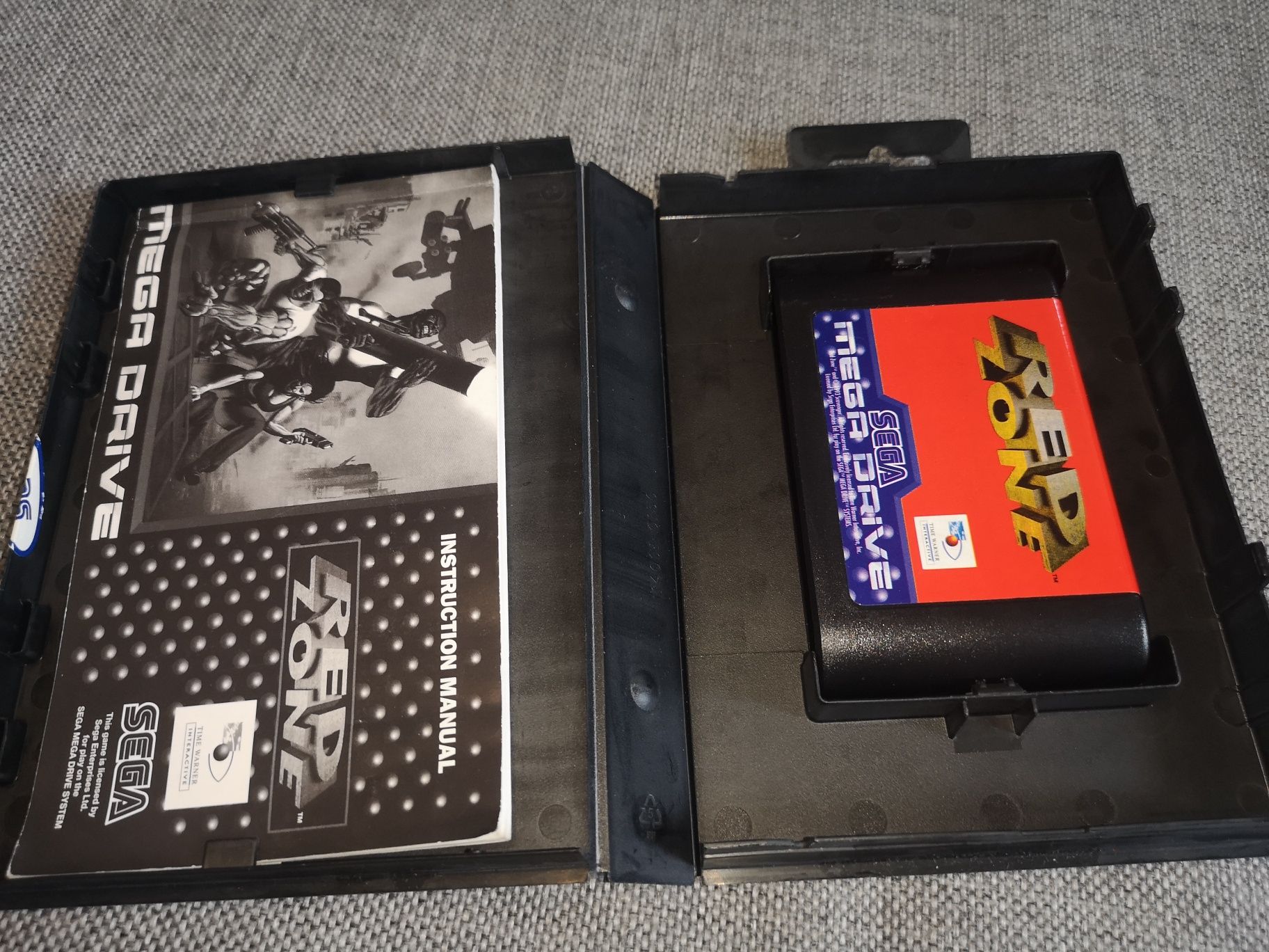 Red Zone SEGA MEGA DRIVE gra ANG (komplet stan bdb) rzadkość na rynku