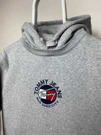Bluza z kapturem (hoodie) Tommy Jeans Timeless Regular Fit Haft Logo