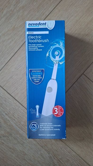 Szczoteczka elektryczna novadent nowa komplet