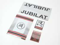 NOWE Naklejki Romet Jubilat kompletny zestaw emblematy PRL