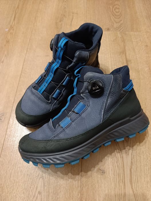 Зимові чобітки Ecco 39 р 26 см зимние ботинки хайтопы экко термо