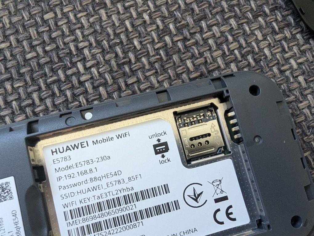 Huawei E5783B-230a najnowsza wersja router mobilny przenośny LTE 4G