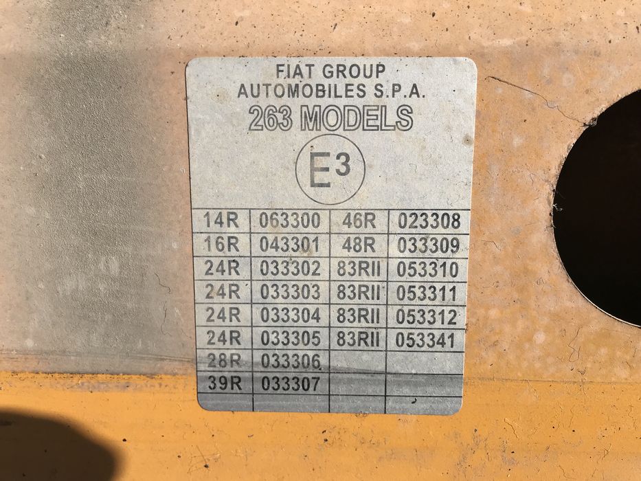 Фиат Добло Фіат Капот Опель Комбо 263 2011-2017 Розборка Авторозборка