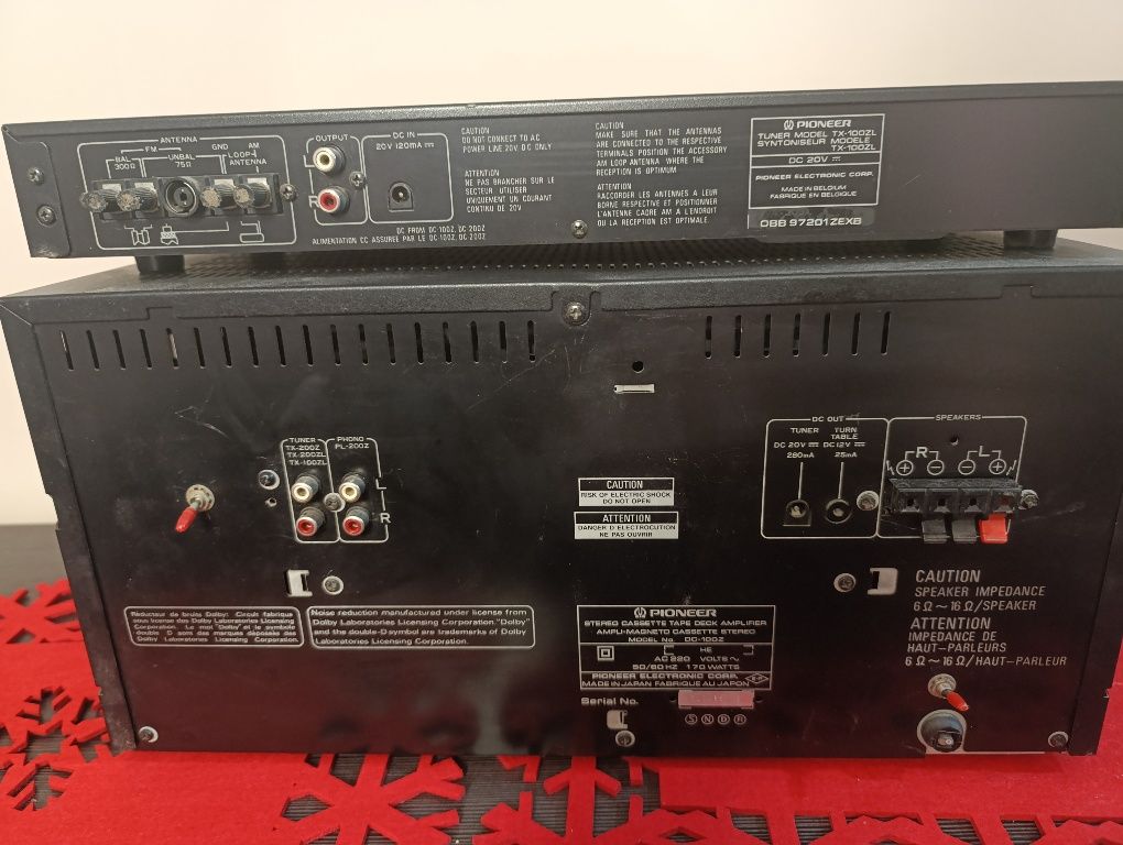 Tuner Pioneer wzmacniacz