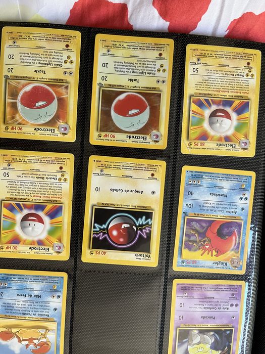 Cartas Pokemon base set/fossil