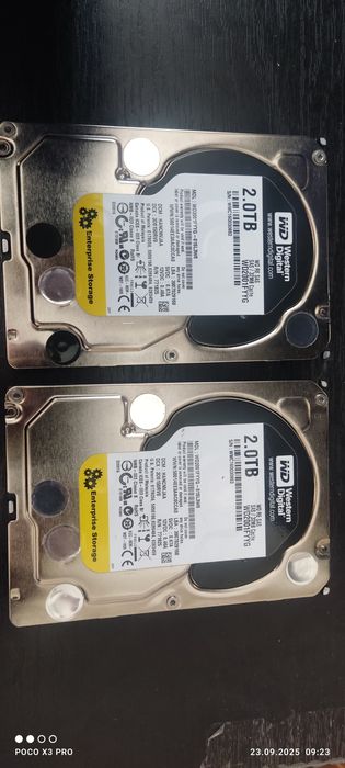 Жорсткий диск WD 2Tb SAS (серверний) новий