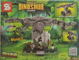 Klocki World Dinosaur 637 elementów Nowe