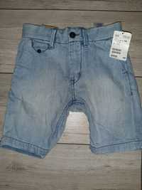 H&M Szorty r.110 4-5 lat denim jeans