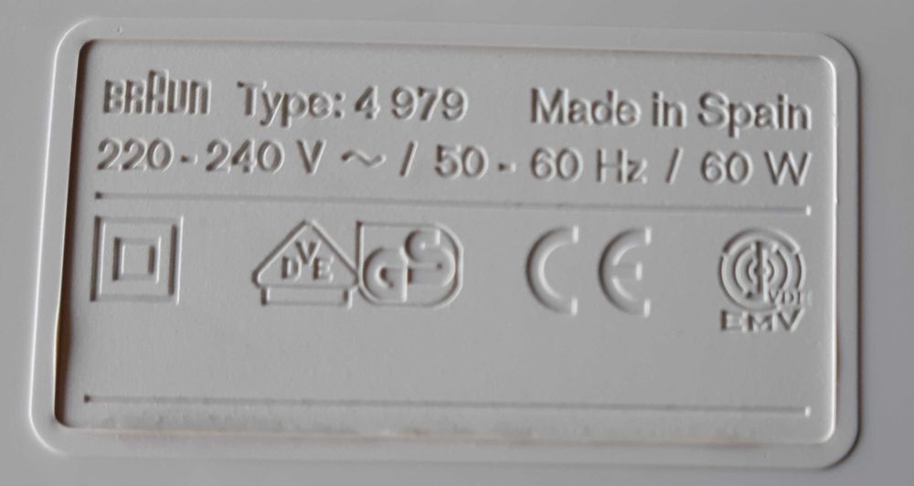 Espremedor citrinos (máquina fazer sumos) eléctrico Braun (como novo)