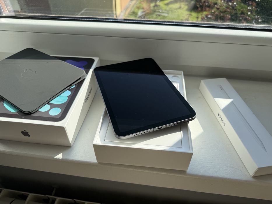 IPad Mini 6 256GB WiFi+sim + apple pencil 2 + etui apple