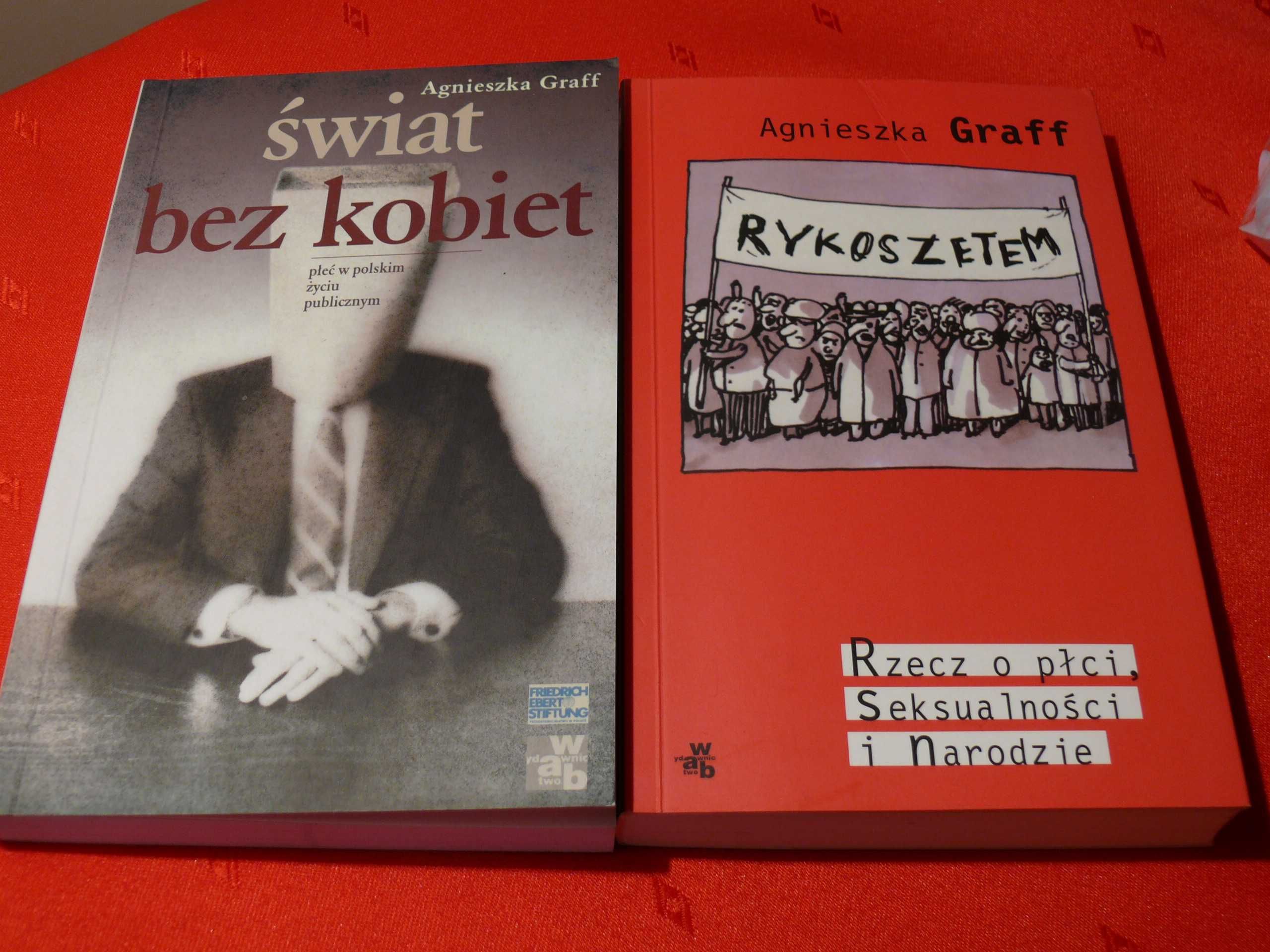 Agnieszka Graff "Rykoszetem" i "Świat bez kobiet"