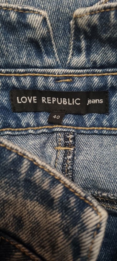 Джинсова спідниця love republic