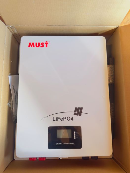 АКБ Must LiFePO4 LP16-48100, 51.2V, 100Ah, 5.12 кВт