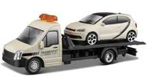Street Fire Transport Volkswagen Polo 1:43 BBURAGO pudełko,68x230 mm