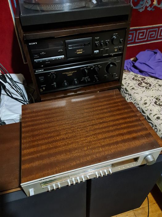 Тюнер Радиотехника т101 и кассетная дека Радиотехника мп201