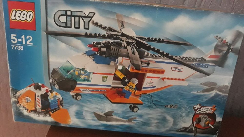 Конструктор Lego City Вертолет береговой охраны 7738