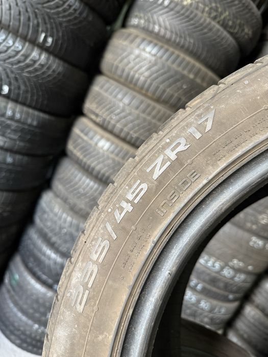 235/45/17 Nokian пара шини б/у резина склад літо