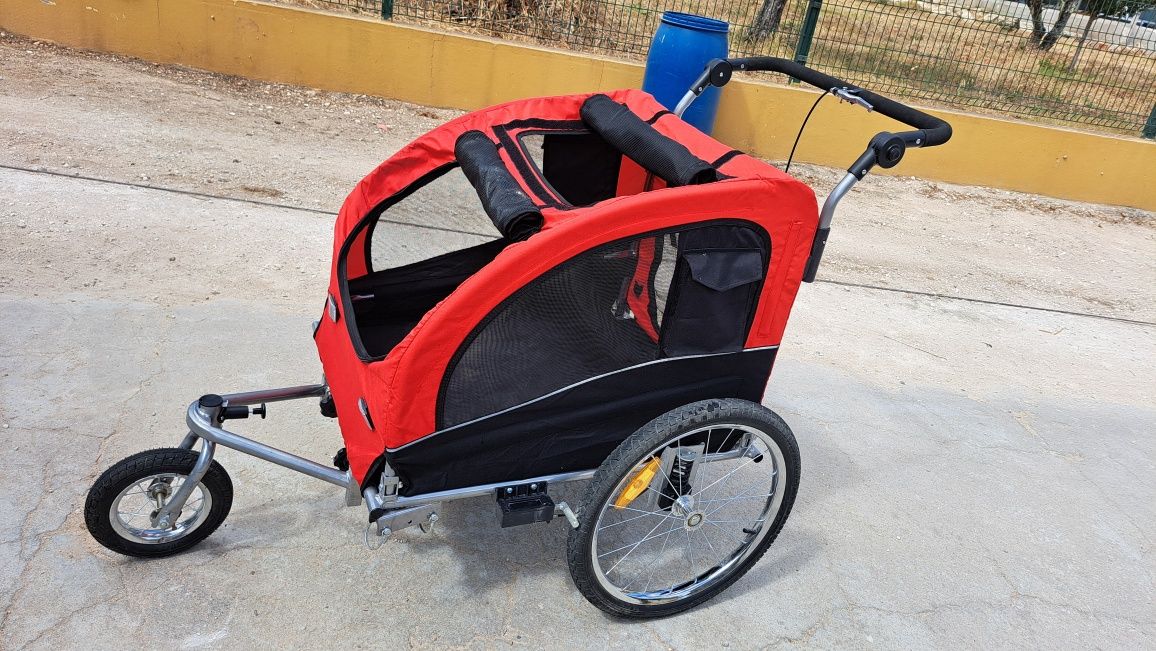Carrinho de transporte para cães