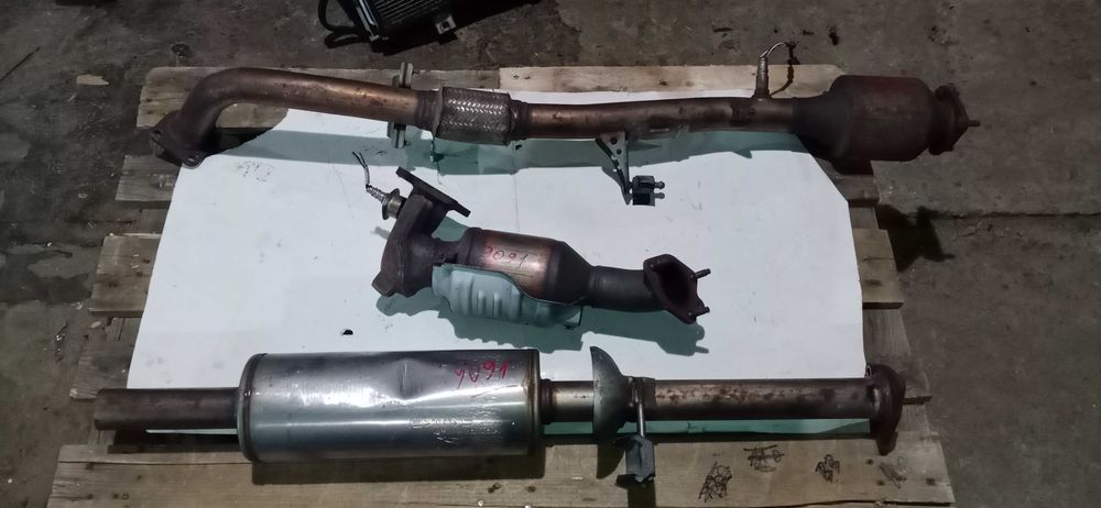 Глушитель банка Труба выхлопная Honda Accord 9 Хонда Аккорд Разборка