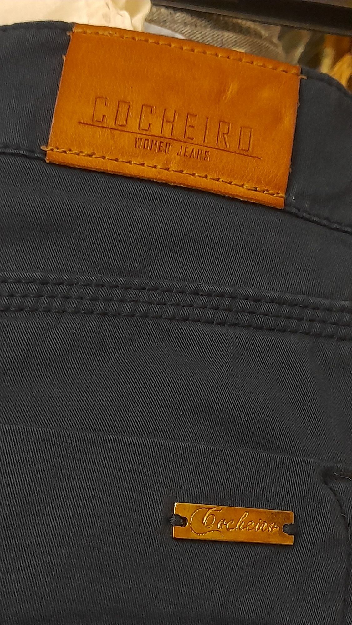 Calça Cocheiro Woman Slim azul escuro tamanho 48 - ÚLTIMOS DIAS