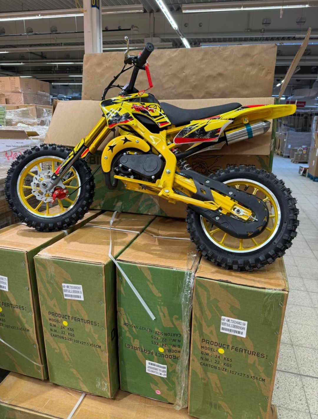 Mini Cross spalinowy MMX mini 50cm3 60km/h