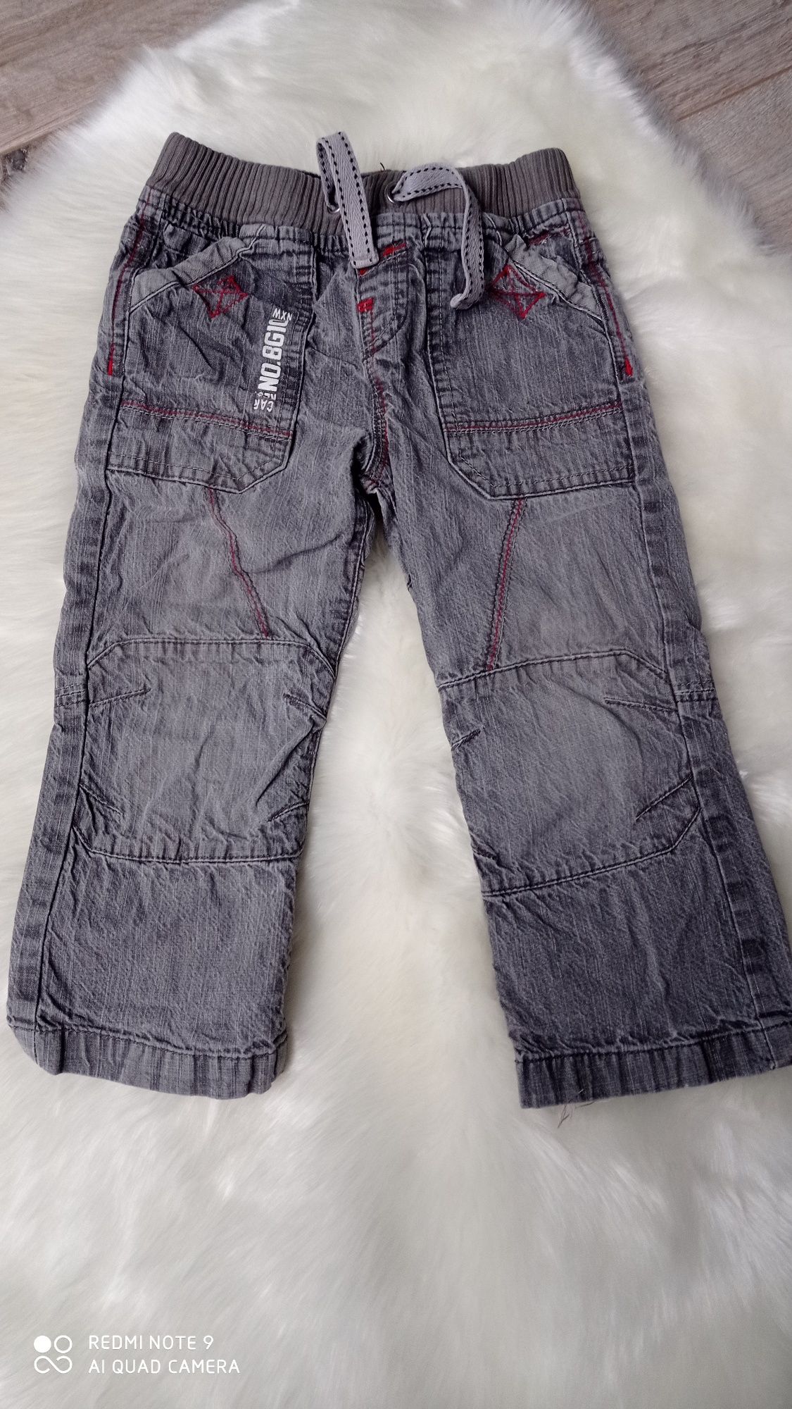 Spodnie jeansowe dla chłopca rozm.92-98