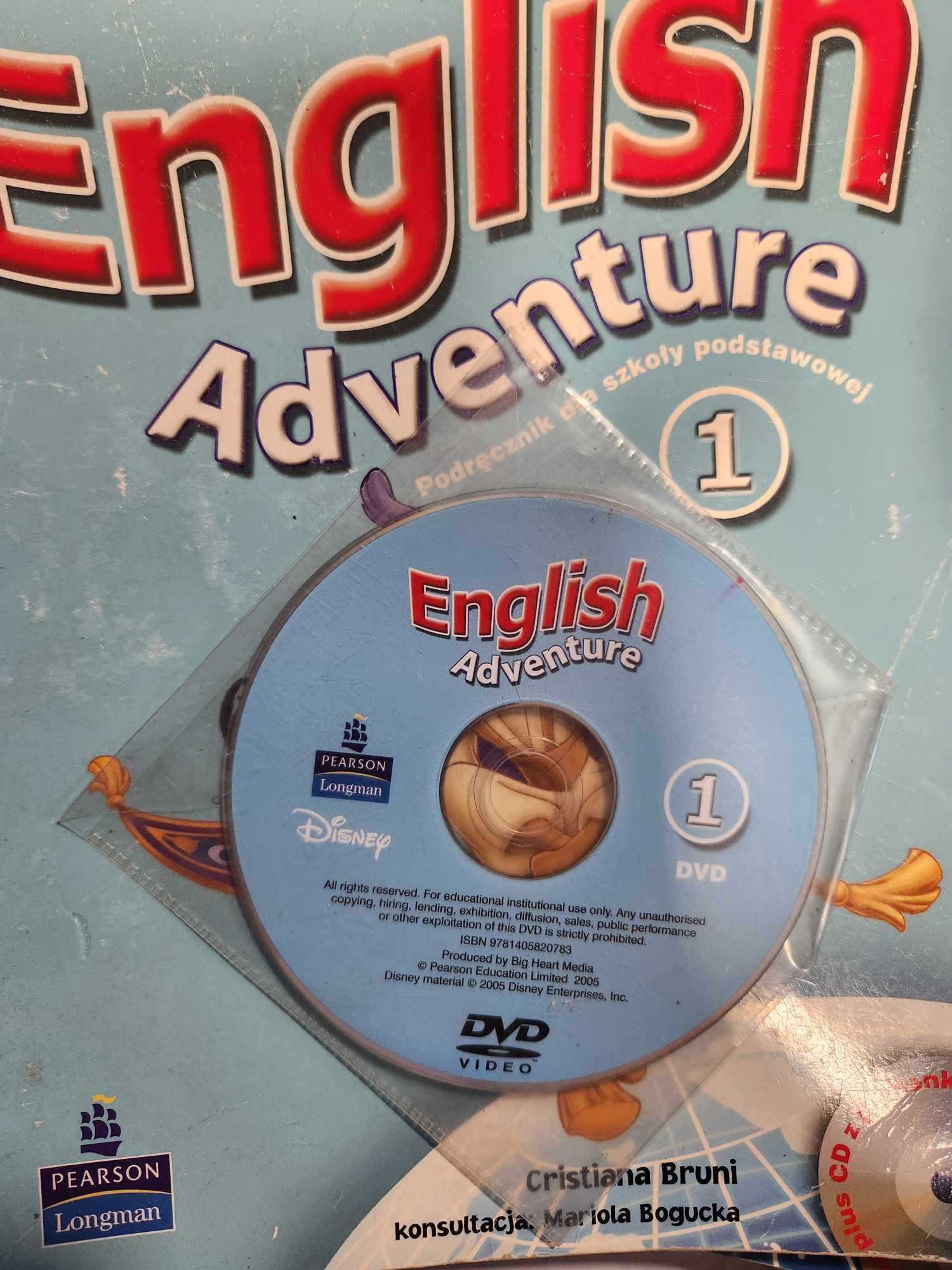 English Adventure 1 podręcznik podstawowa Bruni + płyta CD 2005