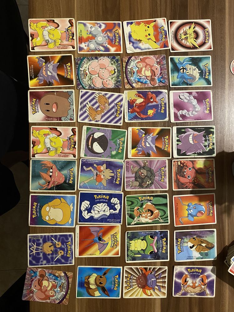 Cromos Pokémon dunkin