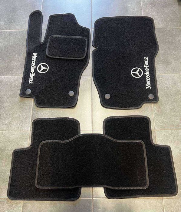 Ворсові поліки\ коврики для Меседес\ Mercedes ML  W 164\ W 163\ W 166\